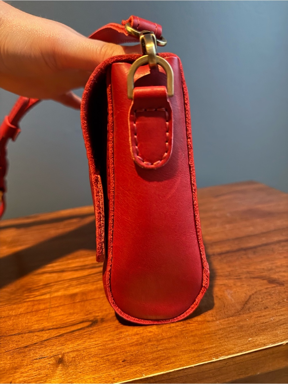 Portland Leather Goods - Metro, Ruby, medium - Picture 6 of 8